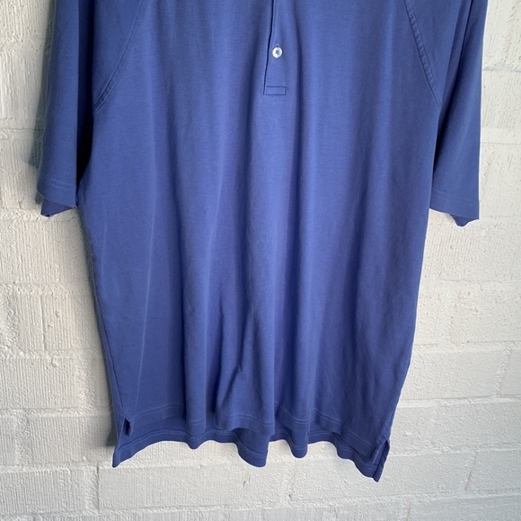 Bobby Jones Players Blue Polo Cotton Shirt sz L - Picture 3 of 7